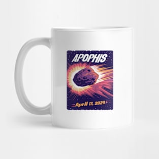 Apophis 99942 April 13 2029 Space Lover Comet Meteor Mug